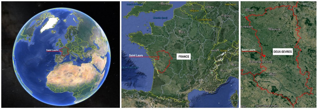 Situation St Laurs