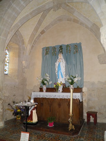 La chapelle de la vièrge